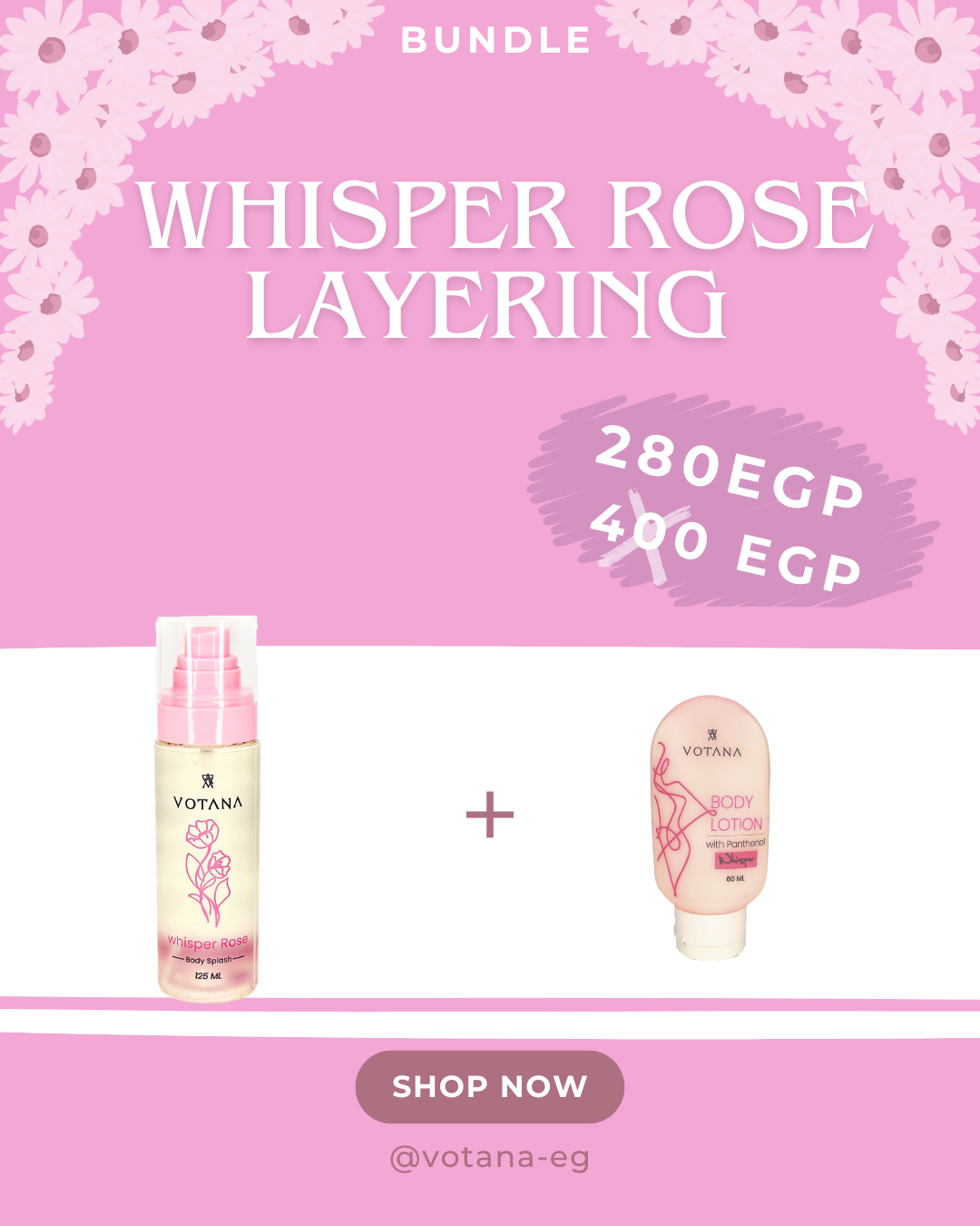 Whisper Rose Layering